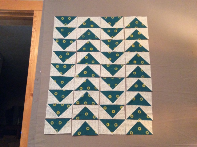 Midnight Mystery Quilt-a-long Flying Geese