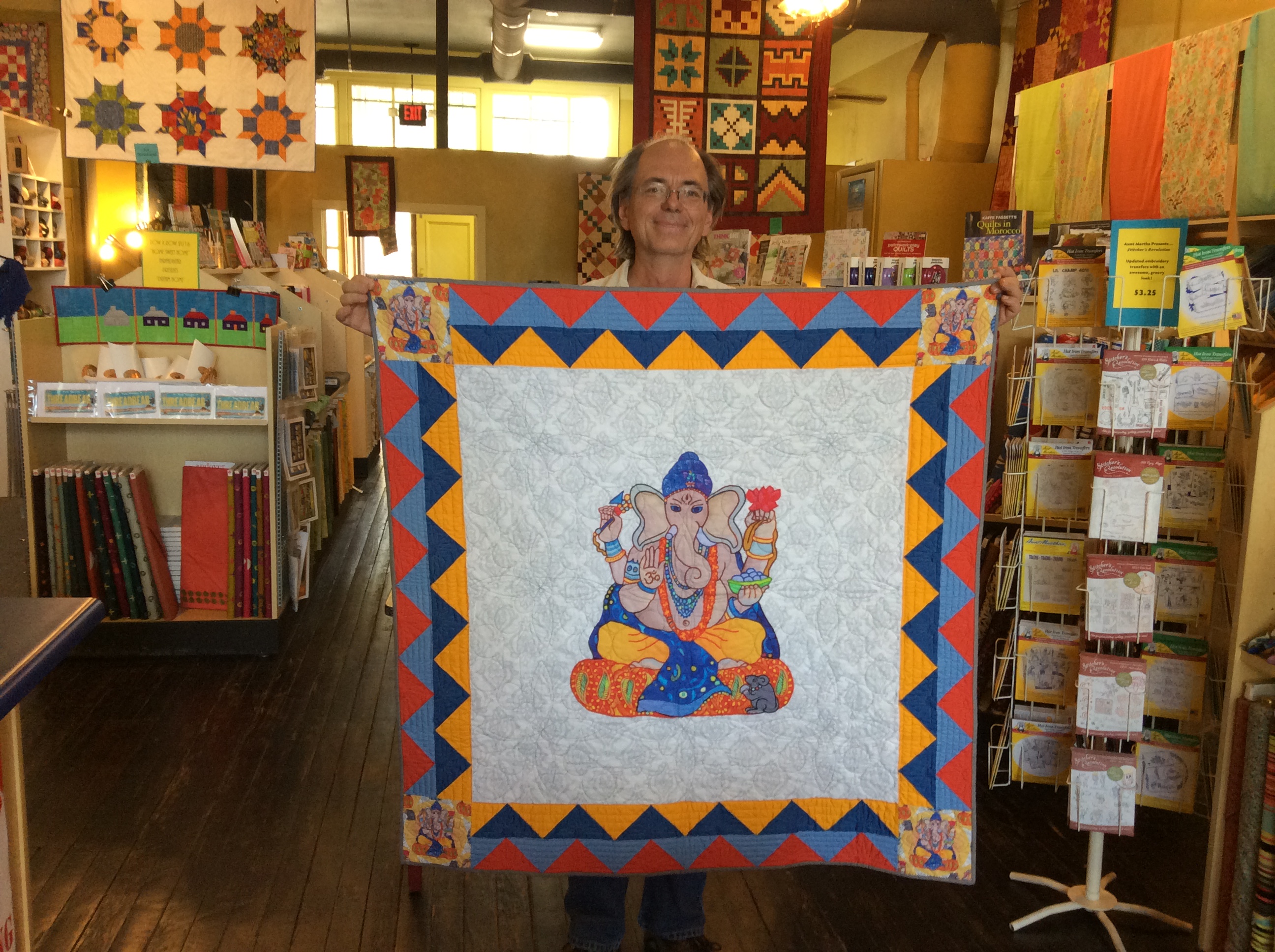 Meditation Quilt Finished and Ready to be Gifted | Quilting is in my Blood