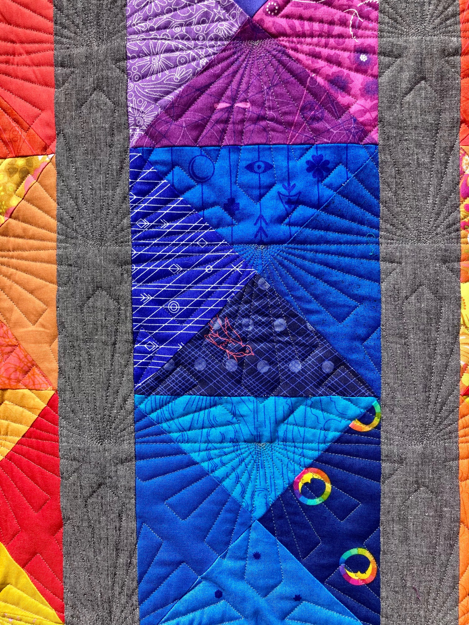 Offset Gradients close up 2